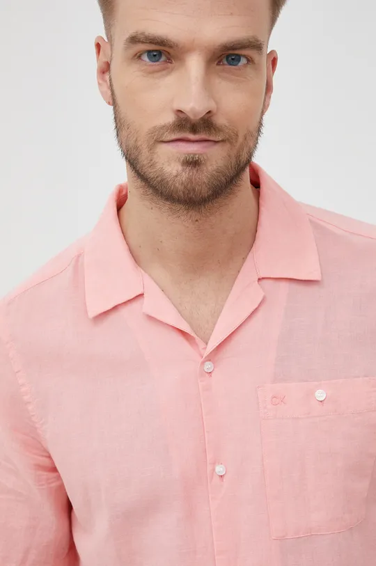 Льняная рубашка Calvin Klein