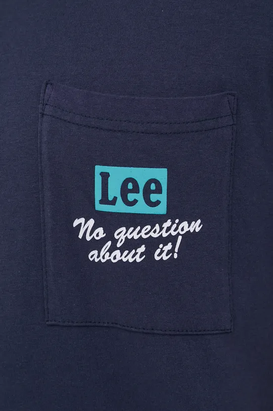 Хлопковая футболка Lee Мужской