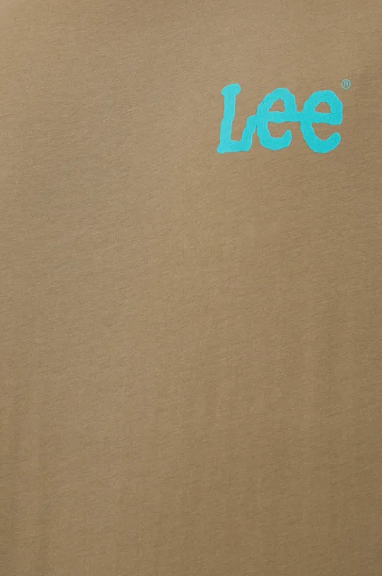 zelena Pamučna majica Lee