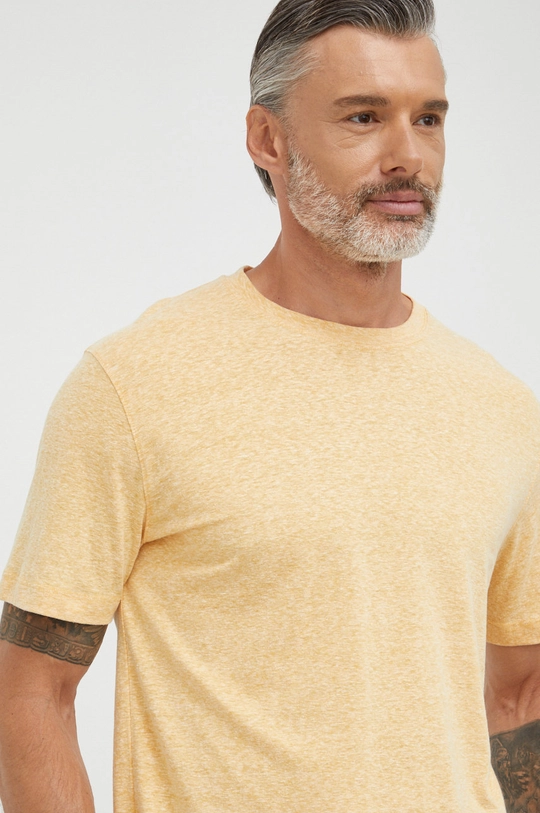 sárga Selected Homme t-shirt