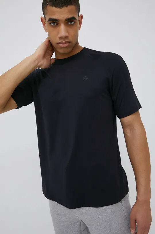 czarny Wrangler t-shirt Męski