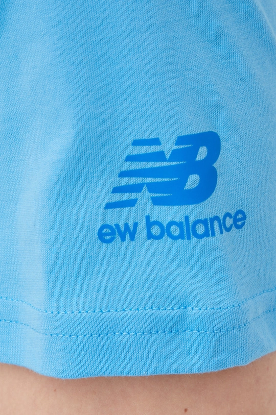 Βαμβακερό μπλουζάκι New Balance Ανδρικά