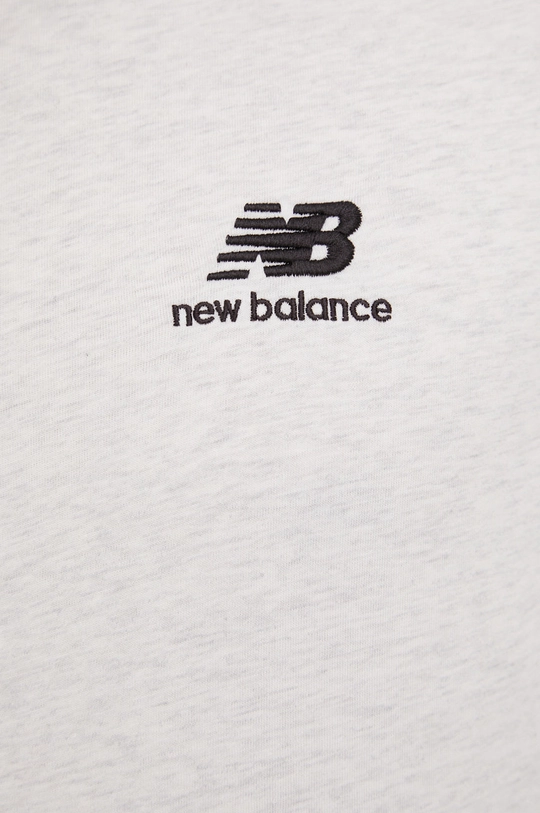 gray New Balance cotton t-shirt