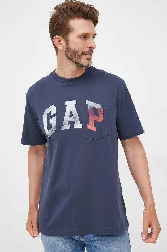 mornarsko plava Pamučna majica GAP