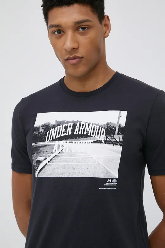 czarny Under Armour t-shirt 1370514
