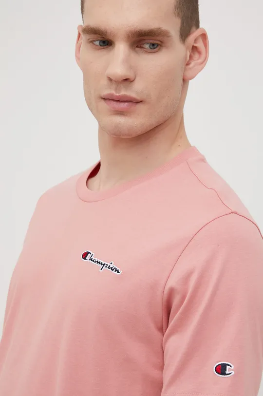 рожевий Бавовняна футболка Champion 217813