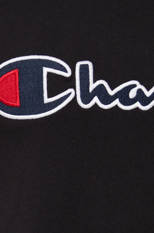 czarny Champion t-shirt bawełniany 217814