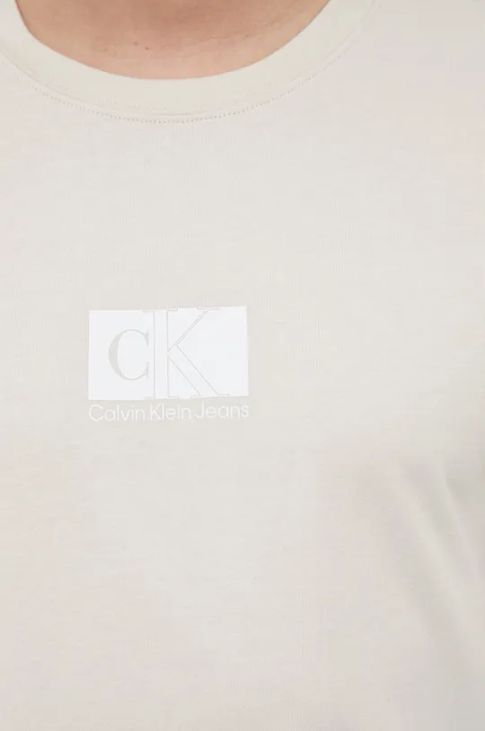 Хлопковая футболка Calvin Klein Jeans Мужской
