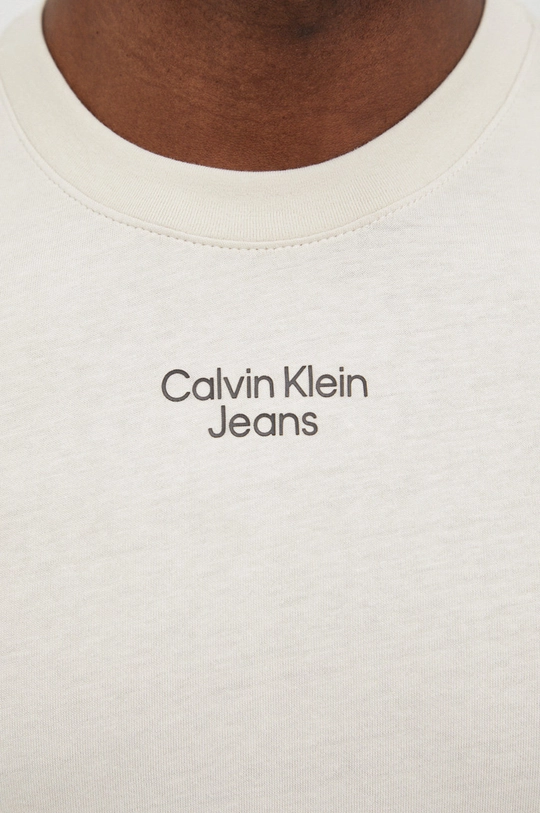 Бавовняна футболка Calvin Klein Jeans Чоловічий