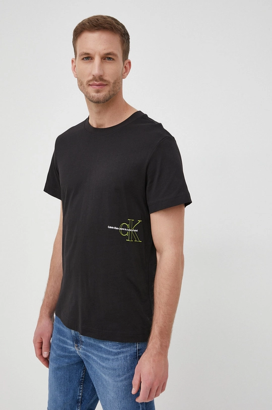 Calvin Klein Jeans t-shirt bawełniany J30J320193.PPYY 100 % Bawełna