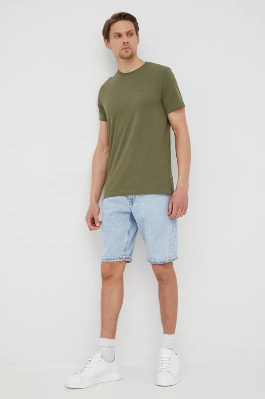 Calvin Klein Jeans t-shirt bawełniany (2-pack) J30J315194.PPYY 100 % Bawełna