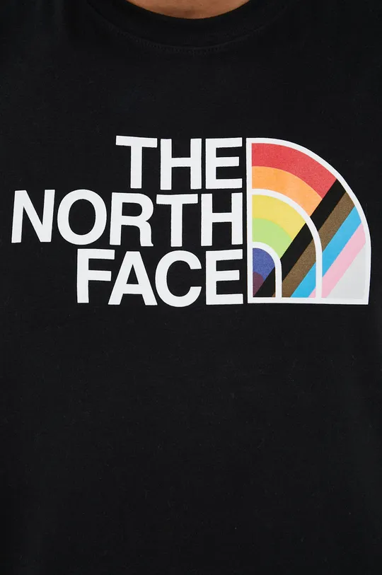 Βαμβακερό μπλουζάκι The North Face Pride Ανδρικά