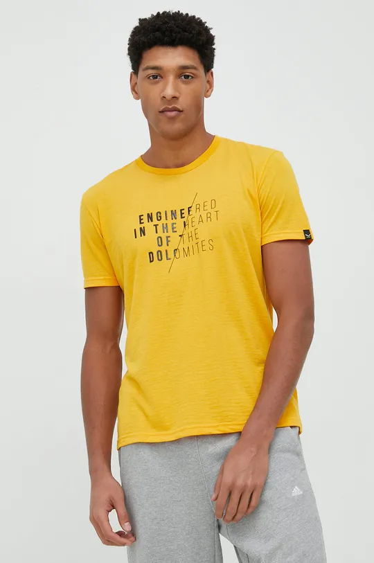 žltá Športové tričko Salewa