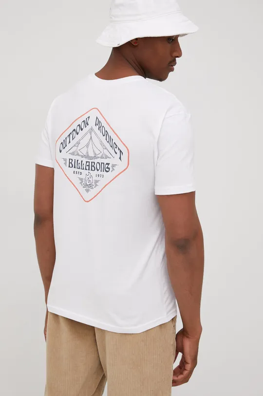 белый Хлопковая футболка Billabong