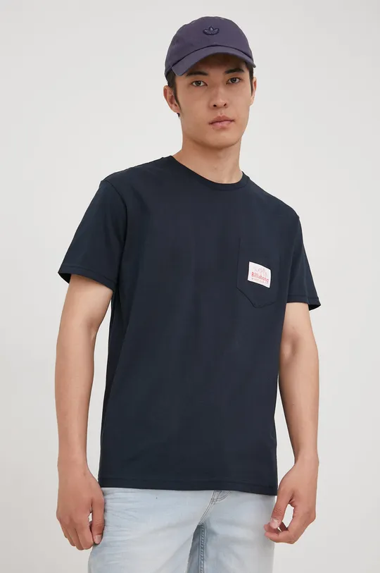 mornarsko modra Bombažen t-shirt Billabong Moški