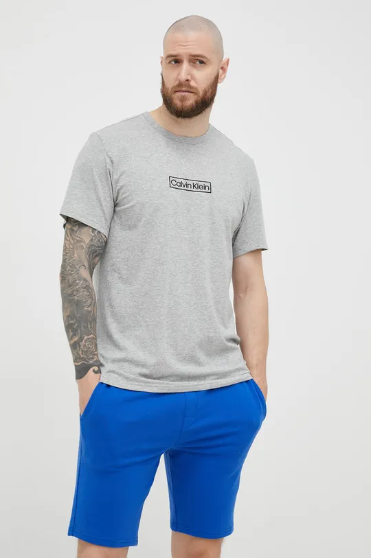 Majica kratkih rukava Calvin Klein Underwear siva