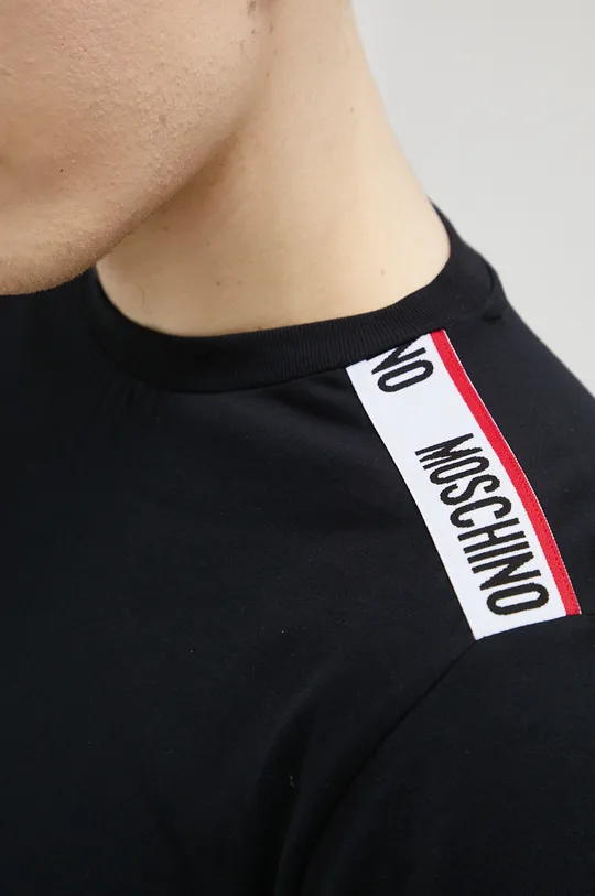 Бавовняна піжамна футболка Moschino Underwear Чоловічий