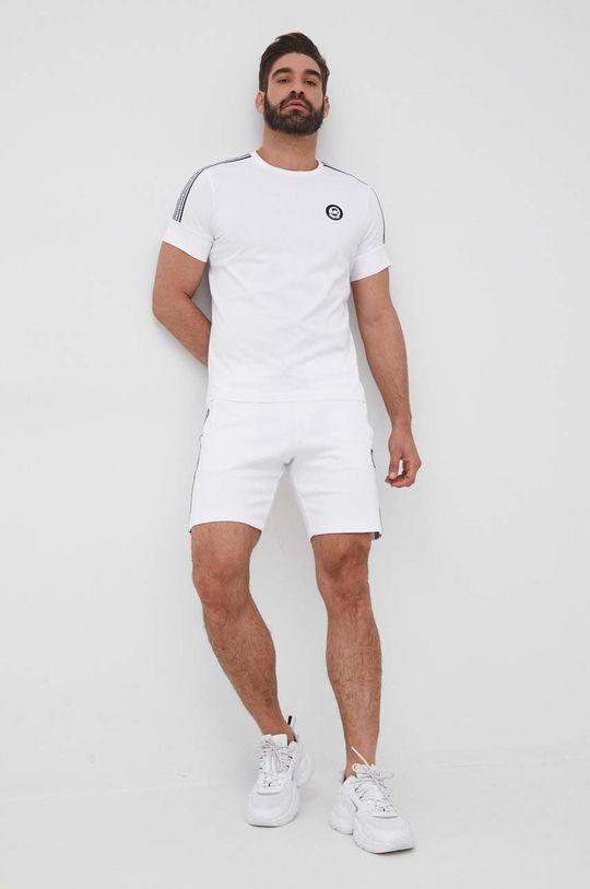 Michael Kors t-shirt bawełniany CS250Q91V2 biały