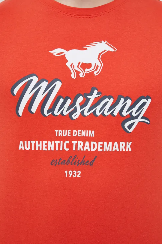 Хлопковая футболка Mustang Мужской