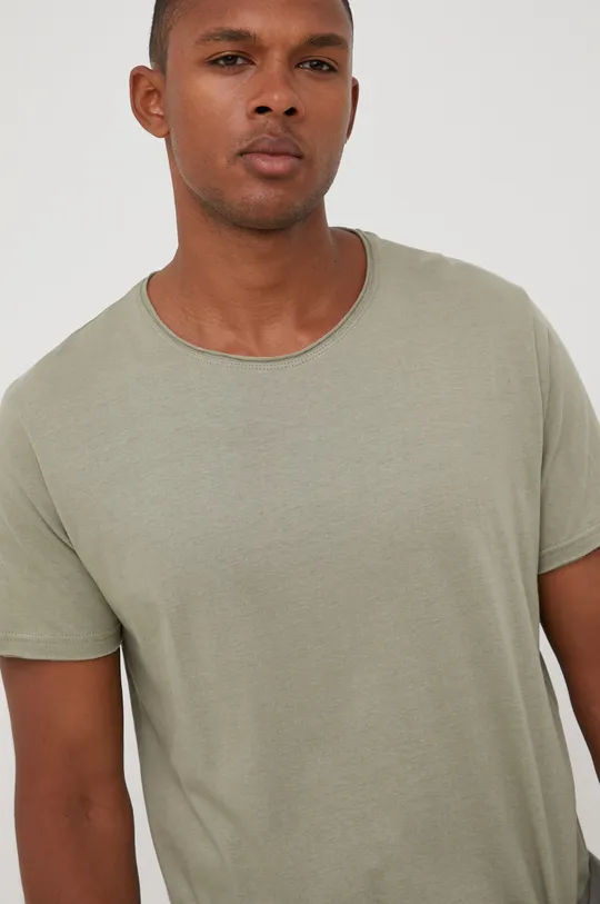 πράσινο Βαμβακερό μπλουζάκι Brave Soul