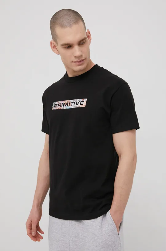Хлопковая футболка Primitive  100% Хлопок