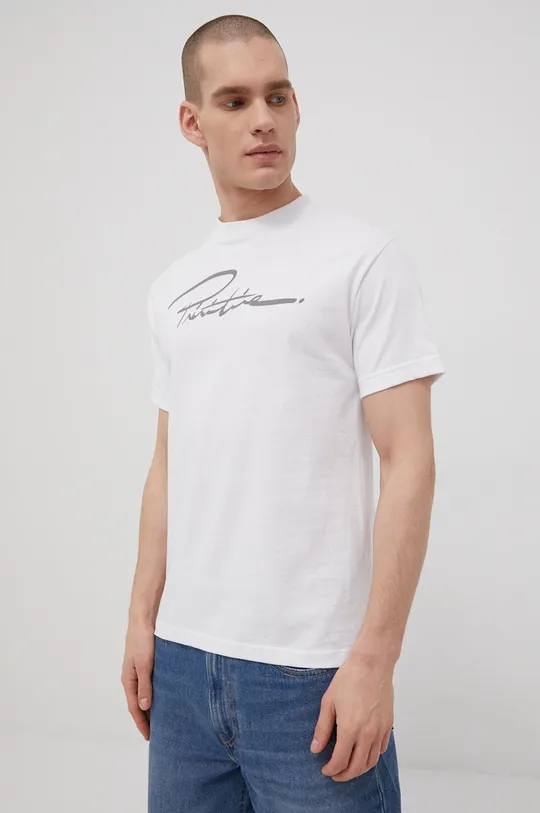 biały Primitive t-shirt Męski