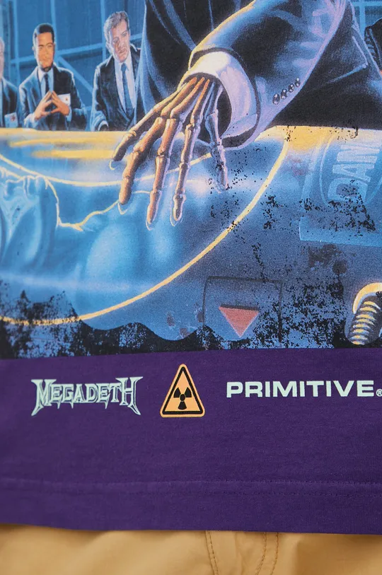 Primitive t-shirt bawełniany X MEGADETH Męski