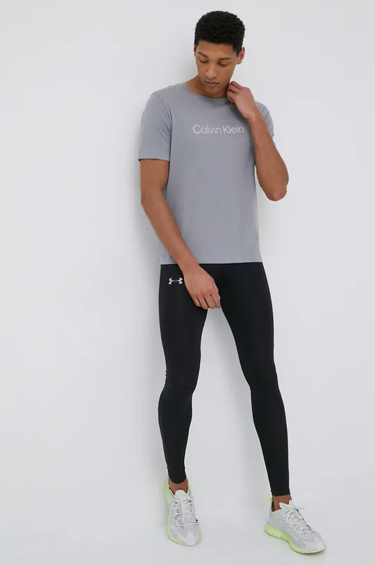 Calvin Klein Performance t-shirt treningowy CK Essentials szary