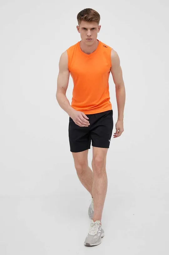 Αθλητικό μπλουζάκι CMP πορτοκαλί