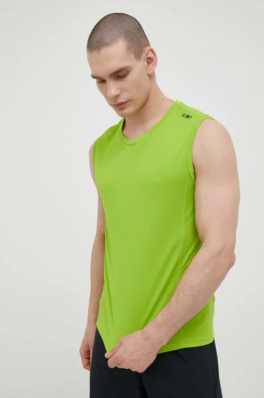žlutě zelená Sportovní tričko CMP Pánský