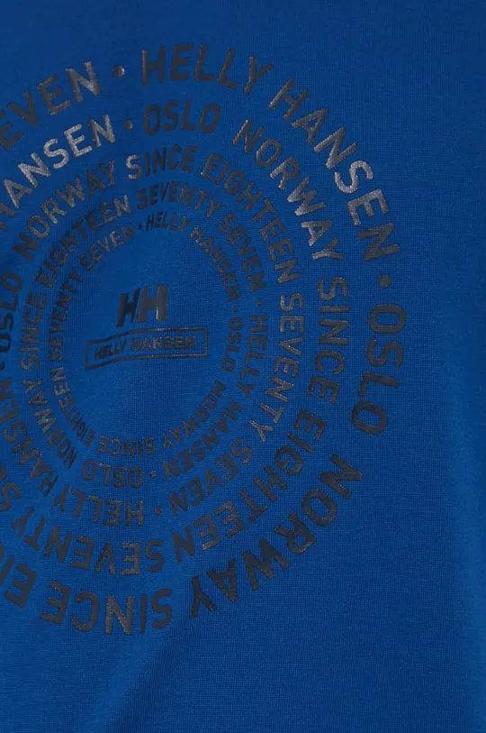 niebieski Helly Hansen t-shirt