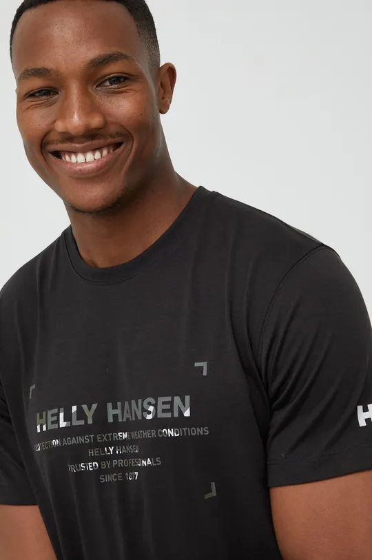 μαύρο Μπλουζάκι Helly Hansen