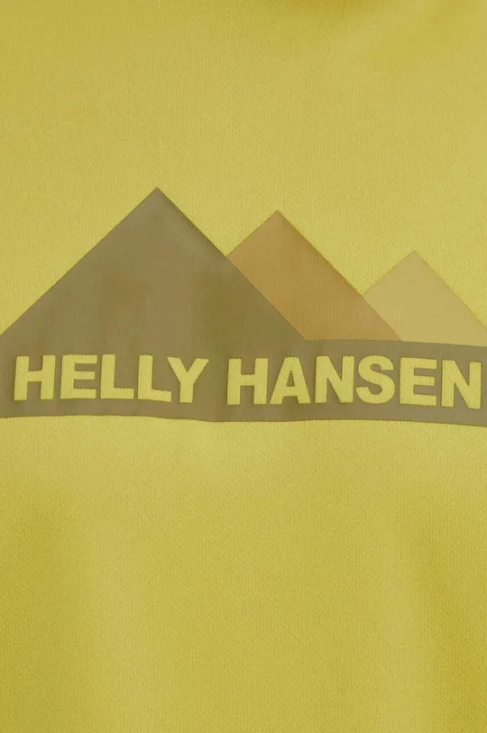 żółty Helly Hansen t-shirt sportowy