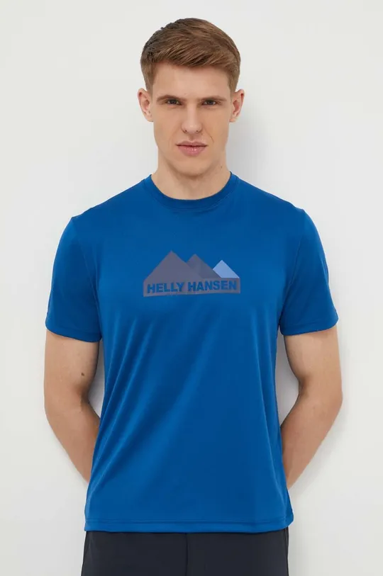 blu Helly Hansen maglietta sportiva Uomo