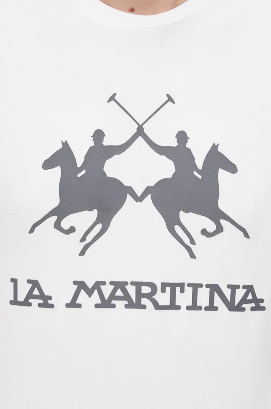 Бавовняна футболка La Martina Чоловічий