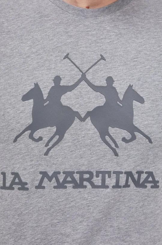 Pamučna majica La Martina Muški