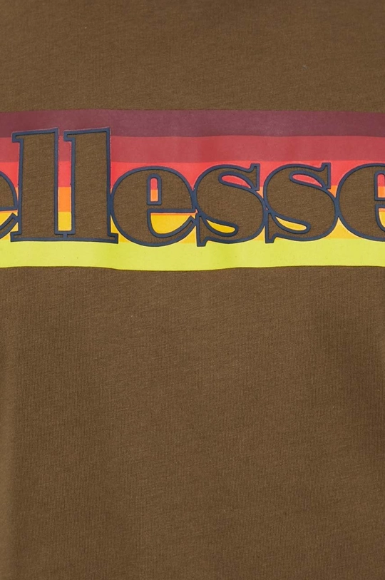 zielony Ellesse t-shirt bawełniany