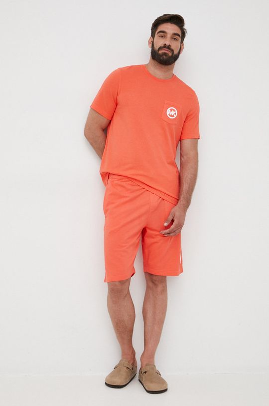 pomarańczowy Michael Kors t-shirt bawełniany 6S26C11101 Męski