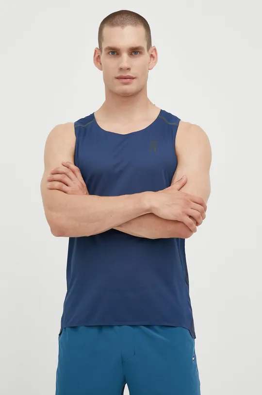 mornarsko plava Majica kratkih rukava za trčanje On-running Tank-t Muški