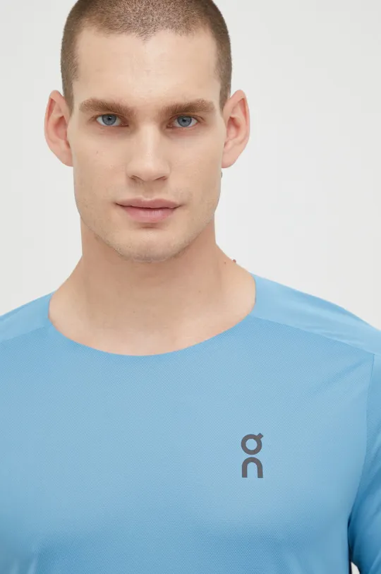 niebieski On-running t-shirt do biegania Performance