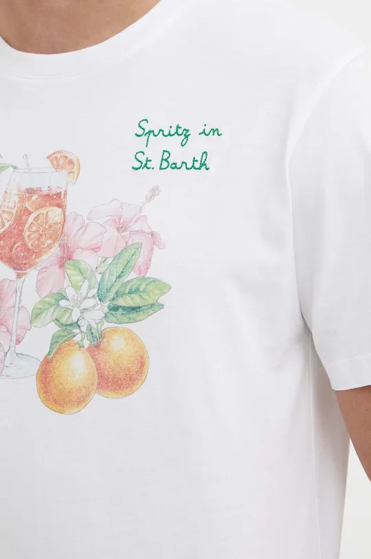 Βαμβακερό μπλουζάκι MC2 Saint Barth 0 Ανδρικά
