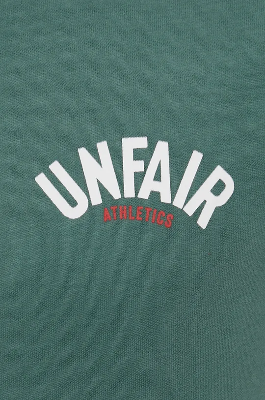 зелений Бавовняна футболка Unfair Athletics