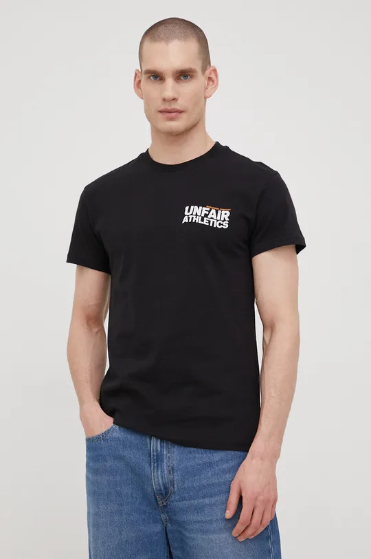 Unfair Athletics t-shirt bawełniany czarny