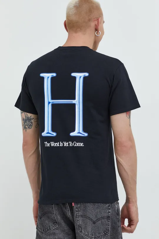 crna Pamučna majica HUF