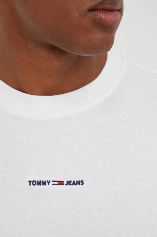 Βαμβακερό μπλουζάκι Tommy Jeans Ανδρικά