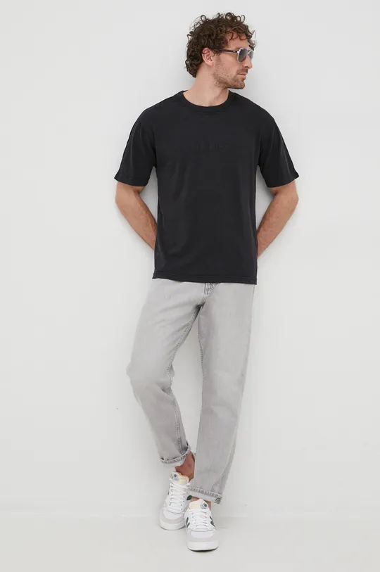 Calvin Klein Jeans t-shirt bawełniany J30J320191.PPYY czarny