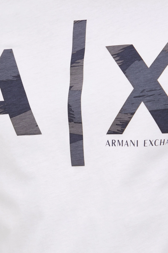 Bavlnené tričko Armani Exchange Pánsky