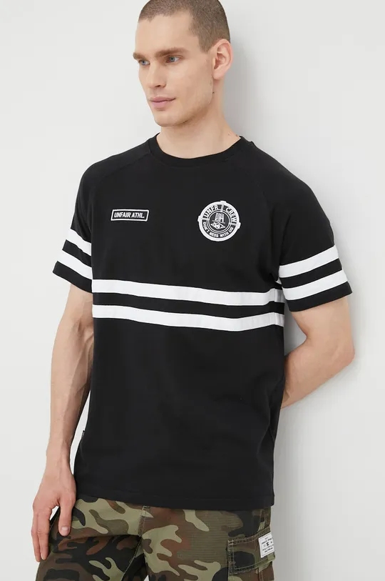 Unfair Athletics t-shirt bawełniany czarny
