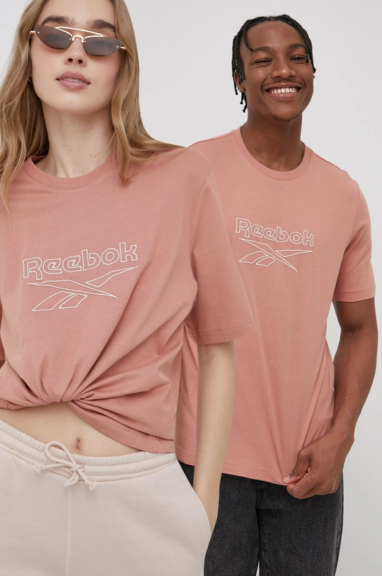 pomarańczowy Reebok Classic T-shirt bawełniany H54450 Unisex