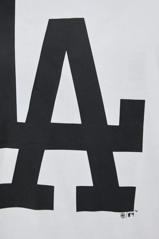 Βαμβακερό μπλουζάκι 47 brand Mlb Los Angeles Dodgers MLB Los Angeles Dodgers